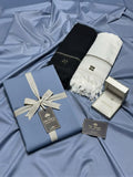 Junaid Jamshed Men Unstitch Boski Suit with Winter Wool Shawl D-008