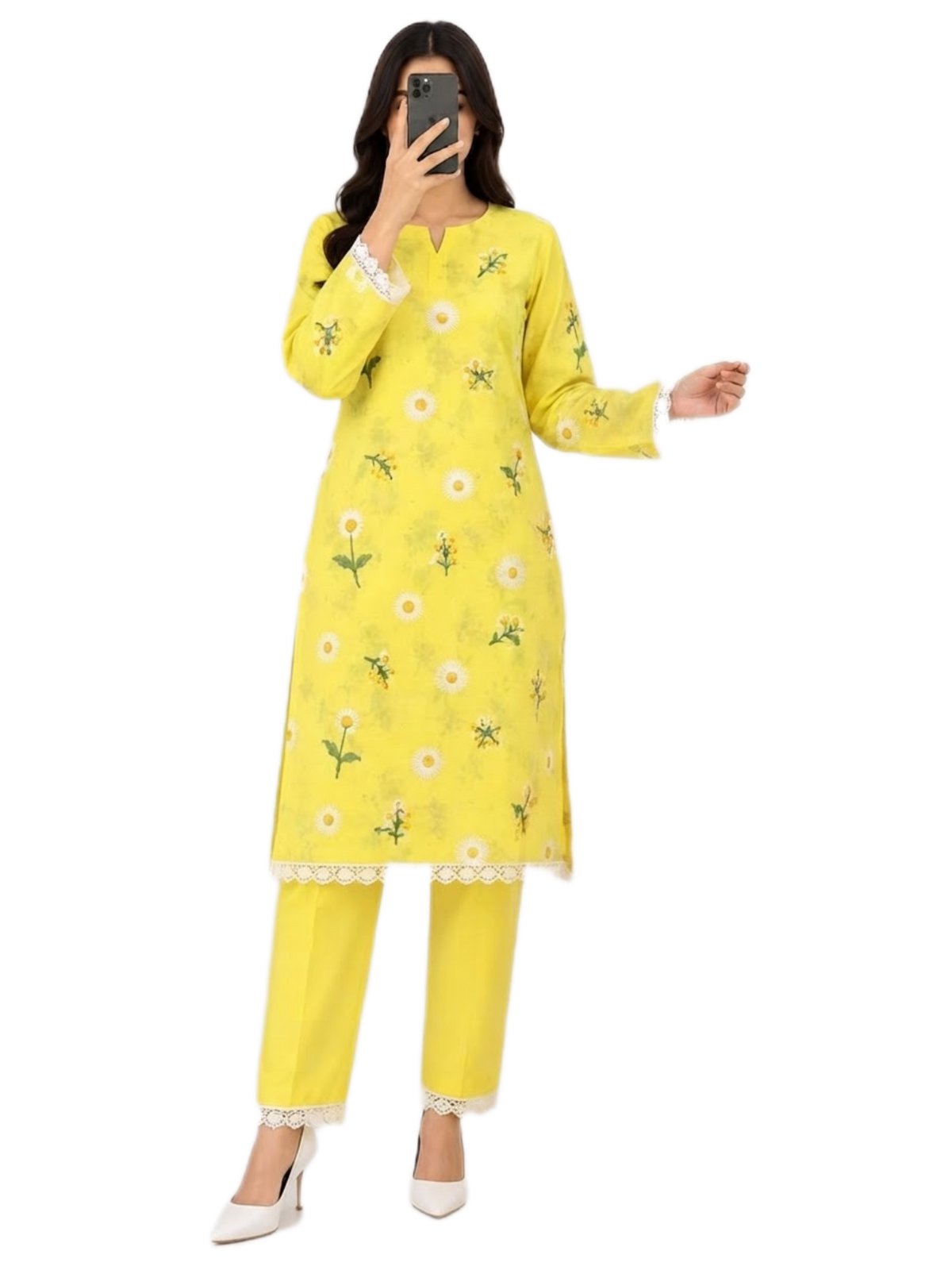 Bareeze 2-Piece Embroidered Dhanak Winter Suit D#107