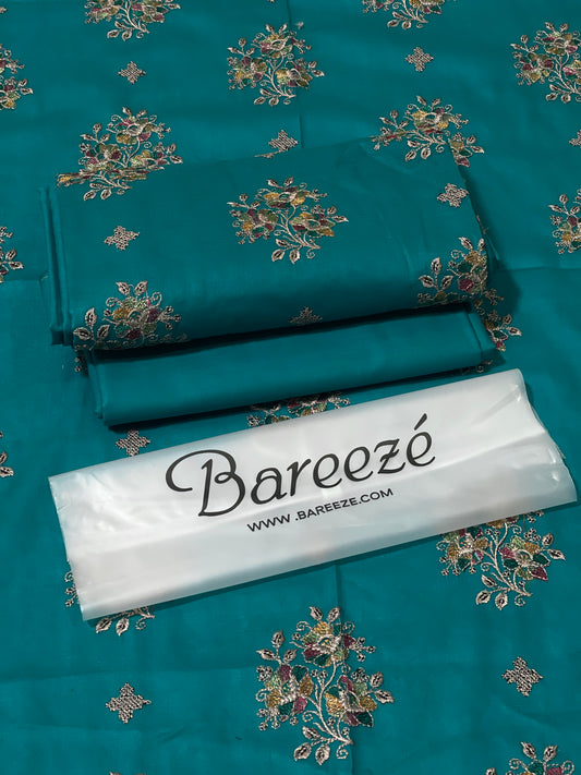 Bareeze Lawn 2pc Full Embroidery D#0156