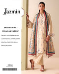 SALE Embroidered Dhanak 3pc Winter Collection Unstitch D020