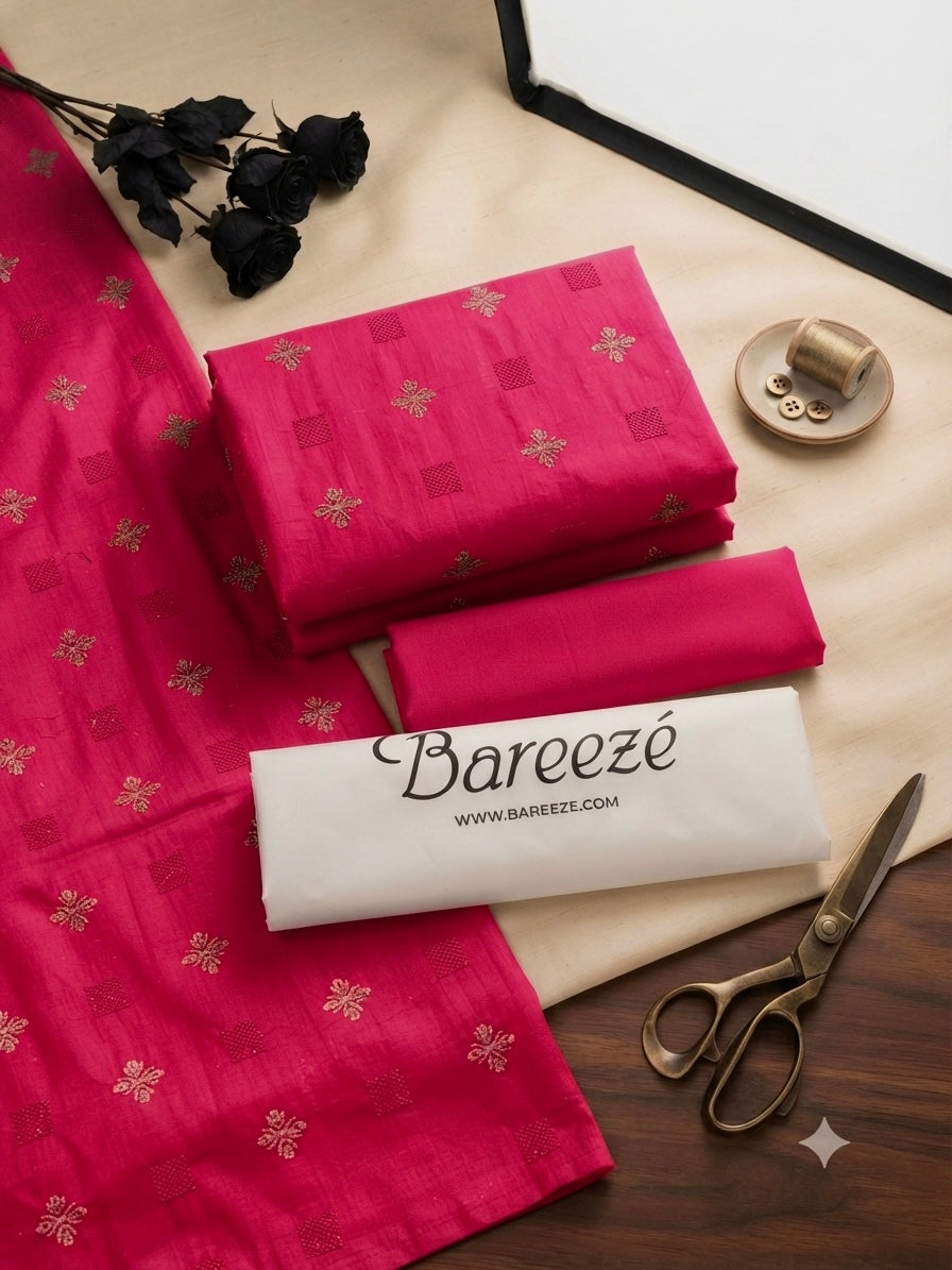 Bareeze 2-Piece Full Embroidered Lawn Suit D#050