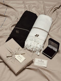 Junaid Jamshed Men Unstitch Boski Suit with Winter Wool Shawl D-0014