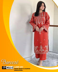 Bareeze 2-Piece Full Embroidered Lawn Suit D#096