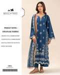 SALE Embroidered Dhanak 3pc Winter Collection Unstitch D021