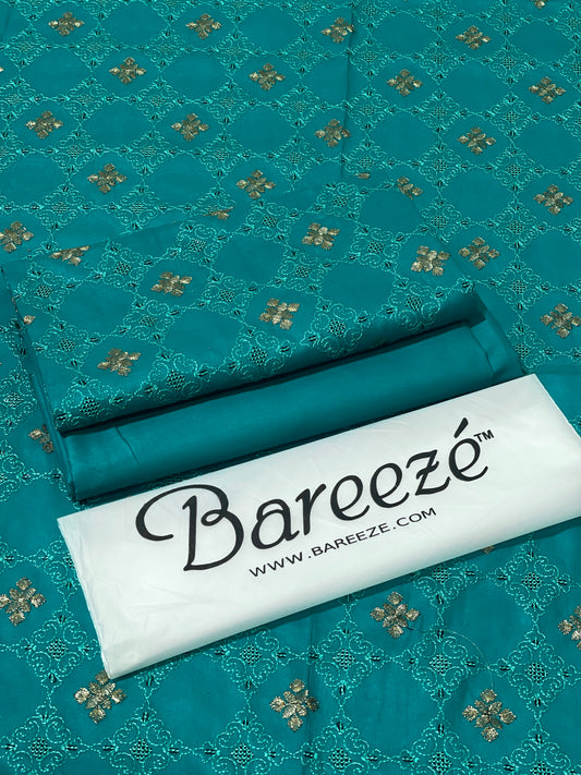 Bareeze Lawn 2pc Full Embroidery D#0152