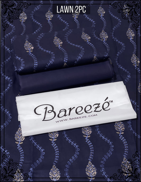 Bareeze Lawn 2pc Full Embroidery D#093