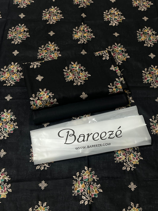 Bareeze Lawn 2pc Full Embroidery D#0155