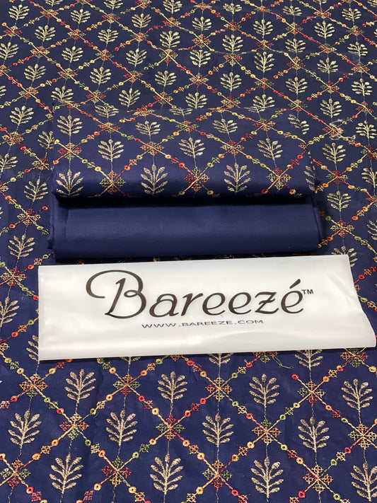 Bareeze Lawn 2pc Full Embroidery D#042