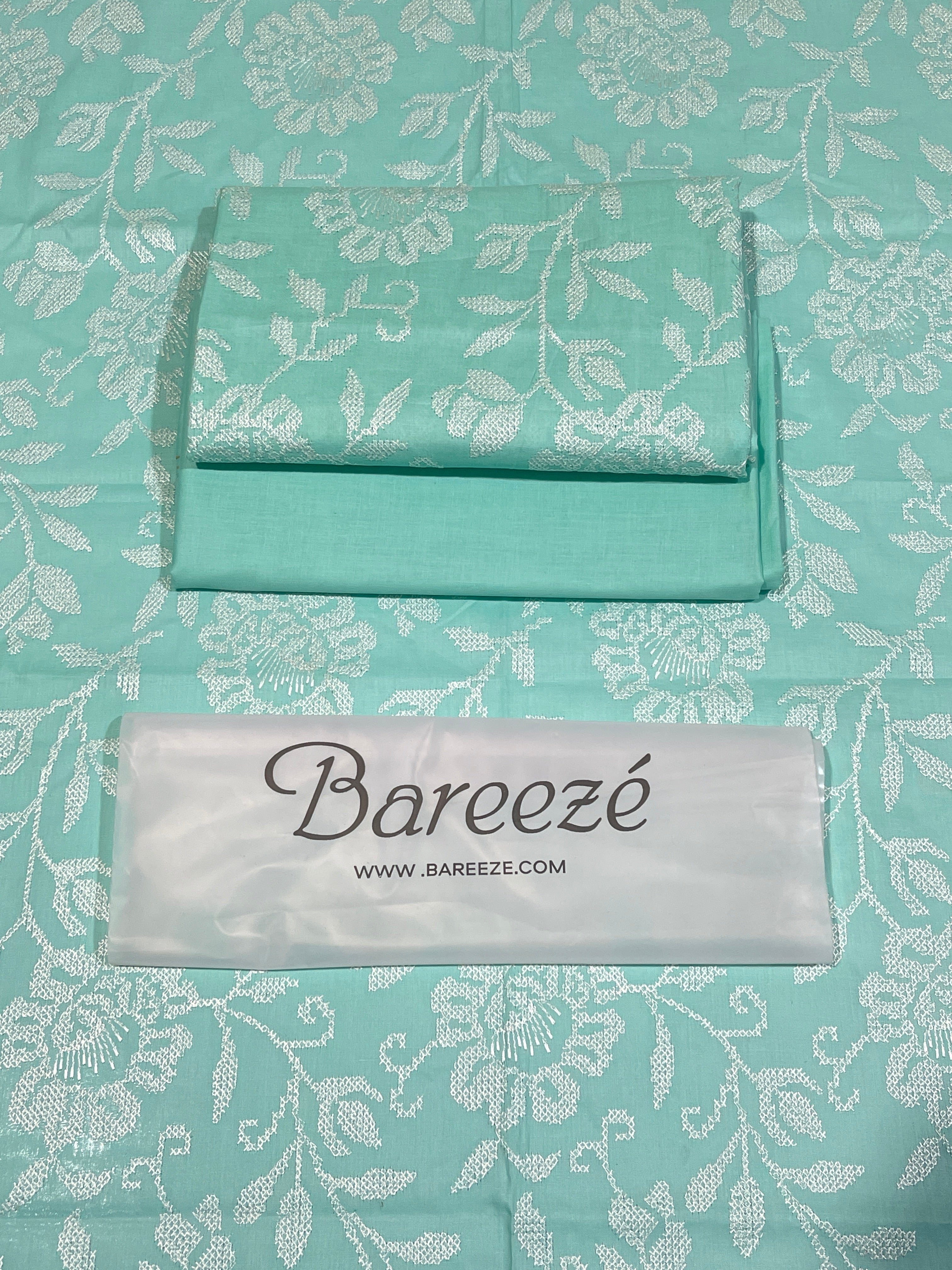 Bareeze 2-Piece Full Embroidered Lawn Suit D#042