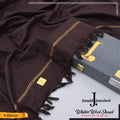 J. Junaid Jamshed Warm Woolen Shawl for Men MAROON