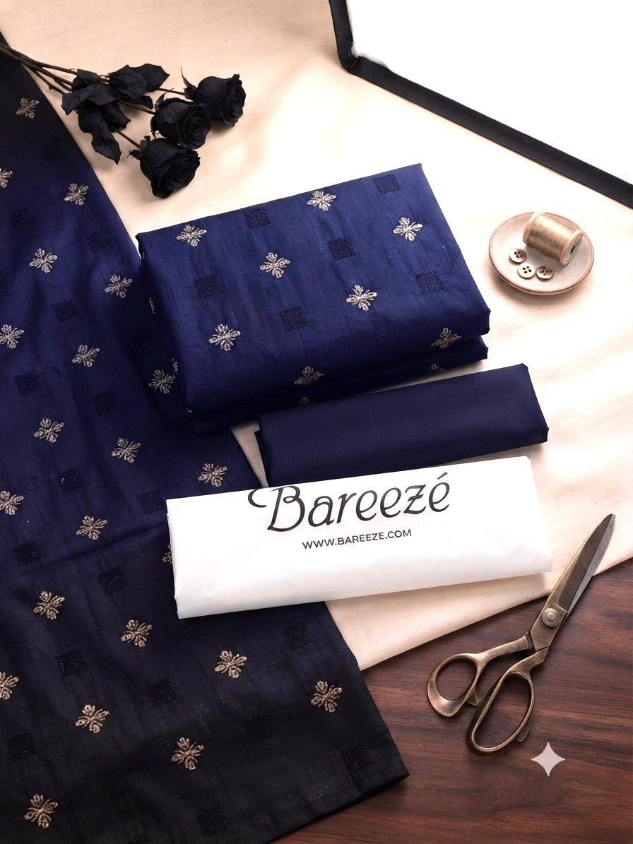Bareeze 2-Piece Full Embroidered Lawn Suit D#047