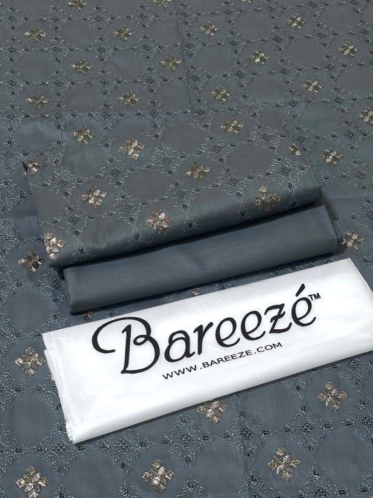 Bareeze Lawn 2pc Full Embroidery D#0150