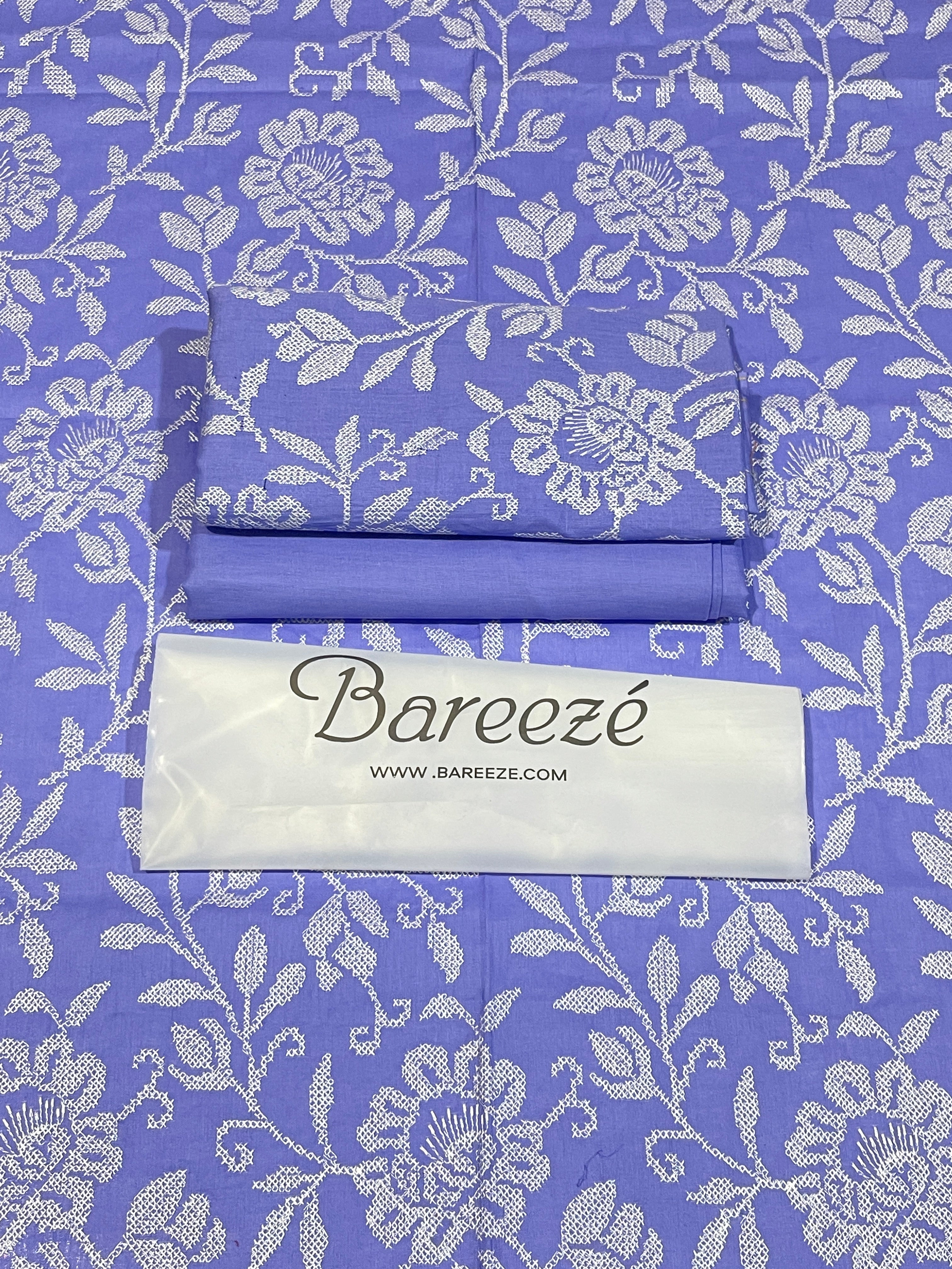 Bareeze 2-Piece Full Embroidered Lawn Suit D#046