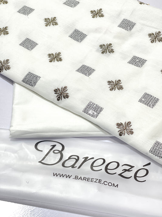 Bareeze Lawn 2pc Full Embroidery D#0114