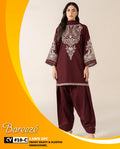 Bareeze 2-Piece Full Embroidered Lawn Suit D#095
