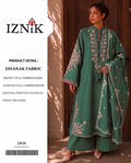SALE Embroidered Dhanak 3pc Winter Collection Unstitch D014