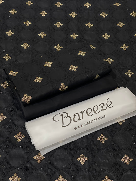 Bareeze Lawn 2pc Full Embroidery D#0160