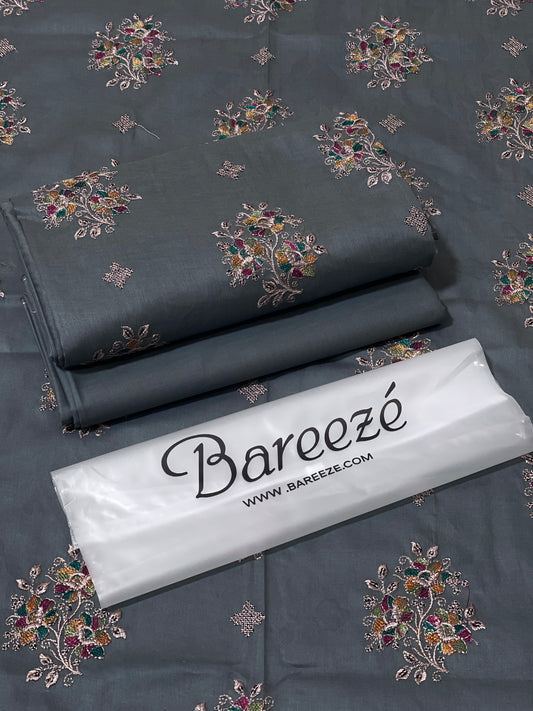 Bareeze Lawn 2pc Full Embroidery D#0153